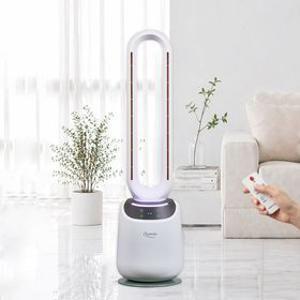 [코코에르] 저소음 LED 날개 없는 리모컨 선풍기