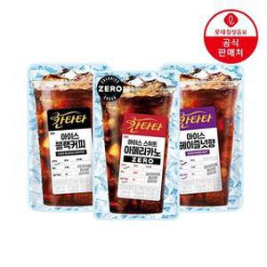 [온쇼페][딜크릿] (본사직영) 칸타타파우치 3종 190ml 20팩 (블랙/스위트아메리카노/헤이즐넛)