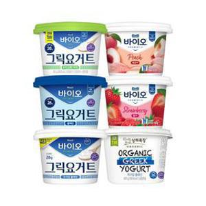 [매일 가볍게] 매일 바이오 요거트 무가당/저지방/플레인 6종 2+1 골라담기