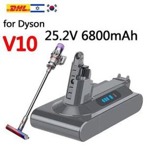 다이슨 SV12 6800mAh 100Wh 교체 배터리 V10