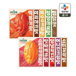 [APP전용] (냉동) 더건강한 소스 닭가슴살 10개 세트(맛 1개씩 총 10개)