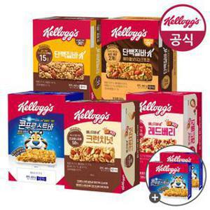 켈로그 에너지바 크런치넛 40g x 6개 + 레드베리 35g x 6개 + 증정 8개 외 BEST 구성