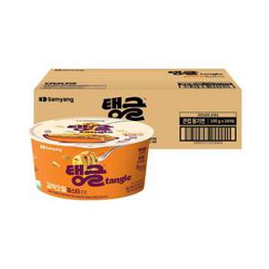 삼양 탱글 갈릭오일 파스타 큰컵 106g x 16개입 (소비기한 26.6.22까지)