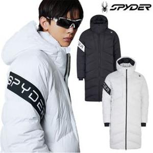 [정상가:459,000원]남녀공용 슬리브 로고 롱 다운 자켓 SPIWCNDJ211U