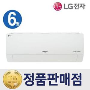 LG 벽걸이 인버터 에어컨 6평형 SQ06BDAWBS