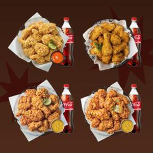 [최대20%할인] BHC 치킨+콜라1.25L (콰삭킹/뿌링클/(new 쏘이갈릭킹)