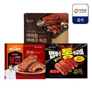 아워홈 김재중의 불짬뽕 등갈비 450g  2팩 1+1( 총 2봉) (임박상품)