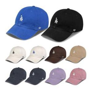 47브랜드 LA다저스 MLB 남자 여성 커플 엠엘비 스몰로고 볼캡 야구 모자_24종택일