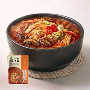 참도깨비 [전주 미식기행] 가마솥 얼큰 파닭개장 600G X4팩 전주 한정식집에서 먹던 그 맛 푸짐한 건더기