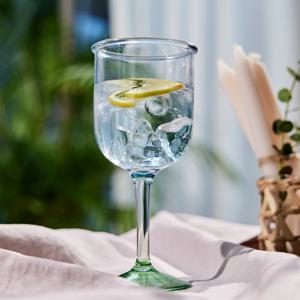 스윗디저트 옴브레 와인컵 450ml 블루
