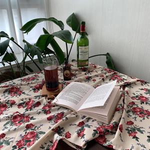 프로방스의꽃 테이블보 식탁보 감성 패브릭 인테리어 (2size)