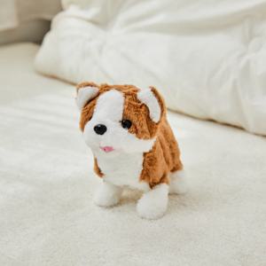 산책하는 강아지 인형 미니 포메
