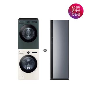 LG 트롬 세탁기건조기 세트 + LG 스타일러(FX24ENR-GNG + SC5GMR52S)