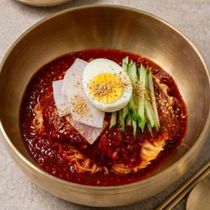 [개별포장] 소문난 부산의 맛 비빔밀면 10인분 (밀면 10봉+비빔장 500g)