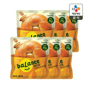 밸런스밀 고단백저당 플레인 베이글 80g x6개