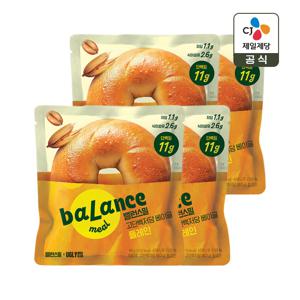 밸런스밀 고단백저당 플레인 베이글 80g x4개