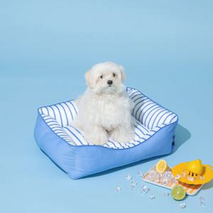 펫본 3도씨 커버분리형 슈퍼쿨 사각 범퍼방석 M BLUE