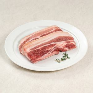 제주 흑돼지 미박 삼겹살 400g 구이용 캠핑 돼지고기