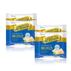 드빈치 자연방목치즈로 채운 체다치즈 17g 60매 / 슬라이스치즈