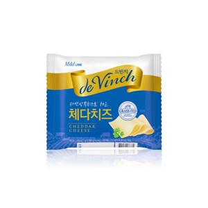 드빈치 자연방목치즈로 채운 체다치즈 17g 15매 / 슬라이스치즈