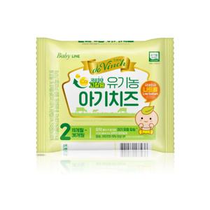 드빈치 유기농 아기치즈 2단계 18g 10매