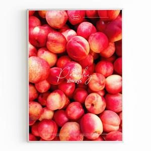 2+1 여유로운 순간의 풍경 사진 감성 인테리어 포스터 액자 - stay peachy