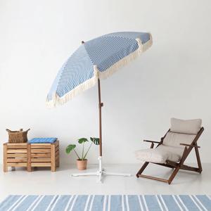 테슬 파라솔 블루스트라이프+파라솔 거치대 세트 캠핑파라솔