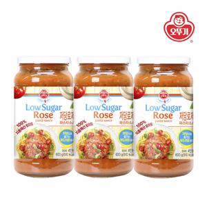 LIGHT&JOY 저당 로제 파스타소스 600g*3개