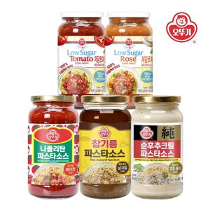 참기름 파스타소스 380g*3개 외 나폴리탄/순후추/저당 토마토/저당 로제 3개 골라담기