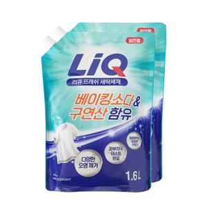 애경 리큐 프레쉬 액체세제 일반용 1.6L+1.6L