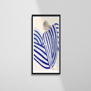 Poster&Frame - Blue Stripe at Concorde - 50*70