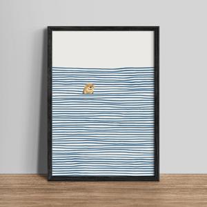 Poster&Frame - Otter Pop - A3