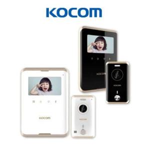 4선식 아날로그 비디오폰 초인종 세트 KCV-R431E 인터폰