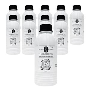 식품첨가물 소독용 에탄올 250ml 10개