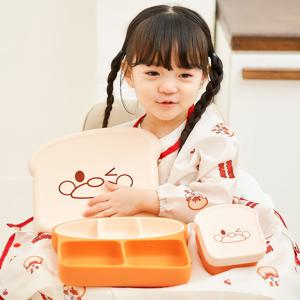 퍼기x브래드이발소 콜라보 SET 식빵 흡착식판 + 흡착볼 세트