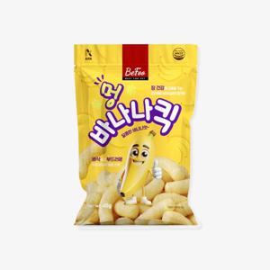 멍 바나나킥 45g, 바삭바삭강아지과자, 1개