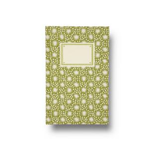 Hardback Notebook Animalcules Bawden Green