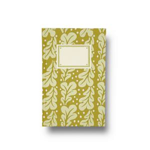 Hardback Notebook Quercus Sap Green
