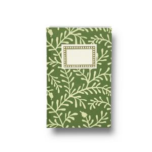 Hardback Notebook Sprig Pea Green