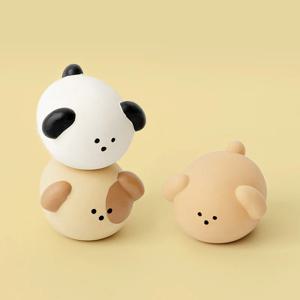 똥강아지 라텍스 장난감 - 누렁이/바둑이/점박이