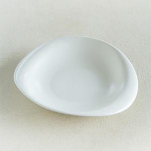 이천도자기 효백자 리프 앞접시 17.5cm 그릇 식기 플레이팅 대접시