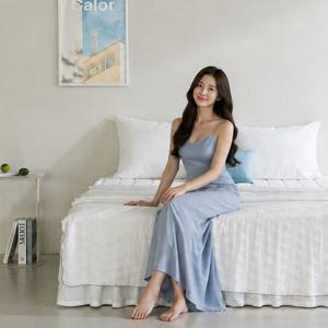 스퀘어 핀쿨 냉감 여름 홑이불 1color