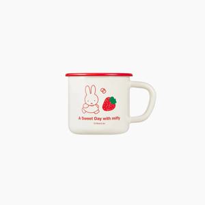 미피 스트로베리 법랑 머그컵 400ml