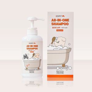 강아지 고양이 더 순한 저자극 올인원 샴푸 500ml
