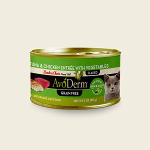고양이 주식 캔 그레인프리 참치&치킨 85g 캔 (낱개)