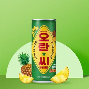 오란씨 파인애플 350ml CAN 1박스 (24입) 소비기한 26.09.11