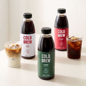 푼푼마녀 콜드브루 더치커피 (디카페인/세하도/콜롬비아) 500ml+500ml