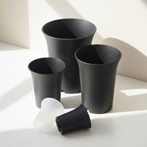 심플 긴화분 플라스틱 화분 플분 LNS 4size