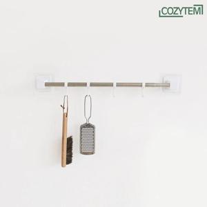 브린 주방걸이대 600 조리도구 국자 거치대 주방수납 무타공
