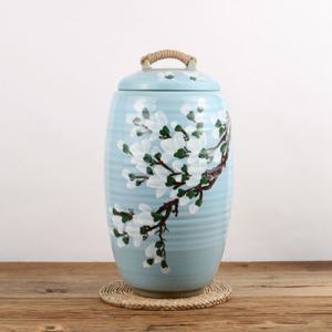 하늘목련 도자기 쌀독 항아리 20kg